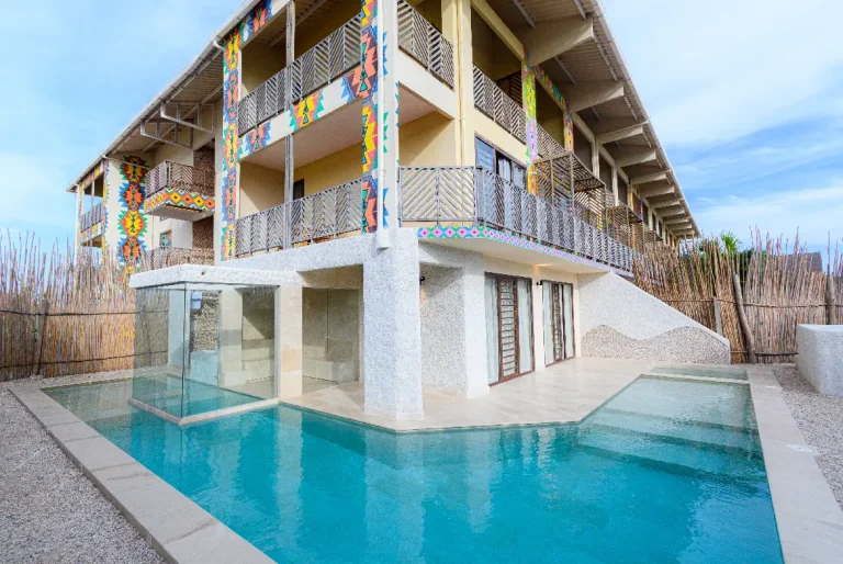Arquitectura y balcones Wayuu
